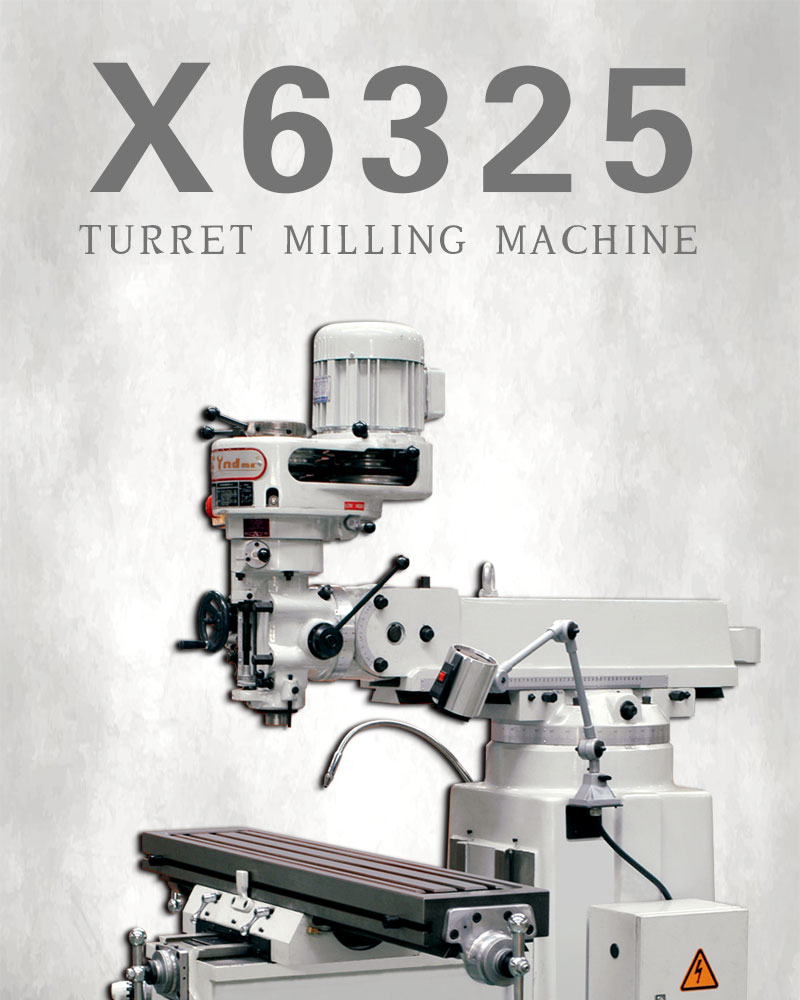 Turret milling machine X6325(圖1)